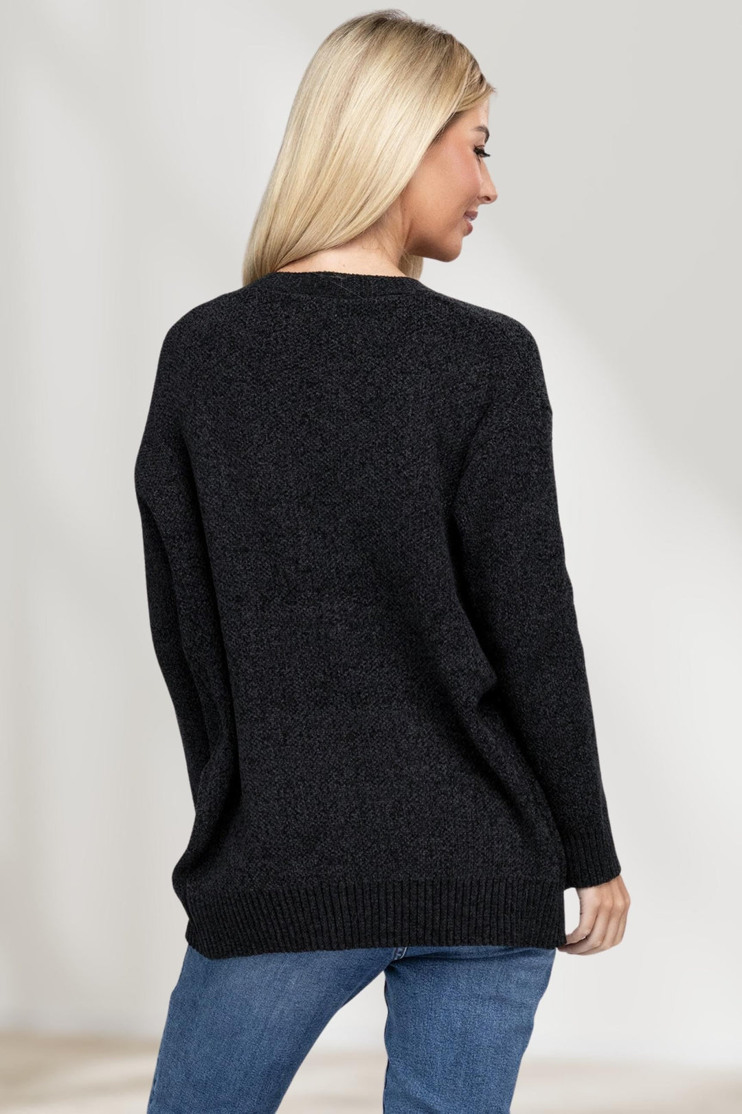 Damen-Cardigan mit Offener Front – Lässiger und Eleganter Stil