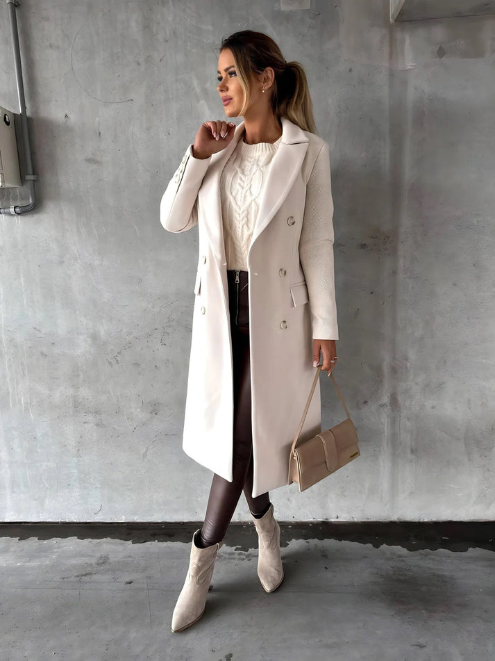 Klassischer Damen Herbst- und Wintermantel – Eleganz im Alltag