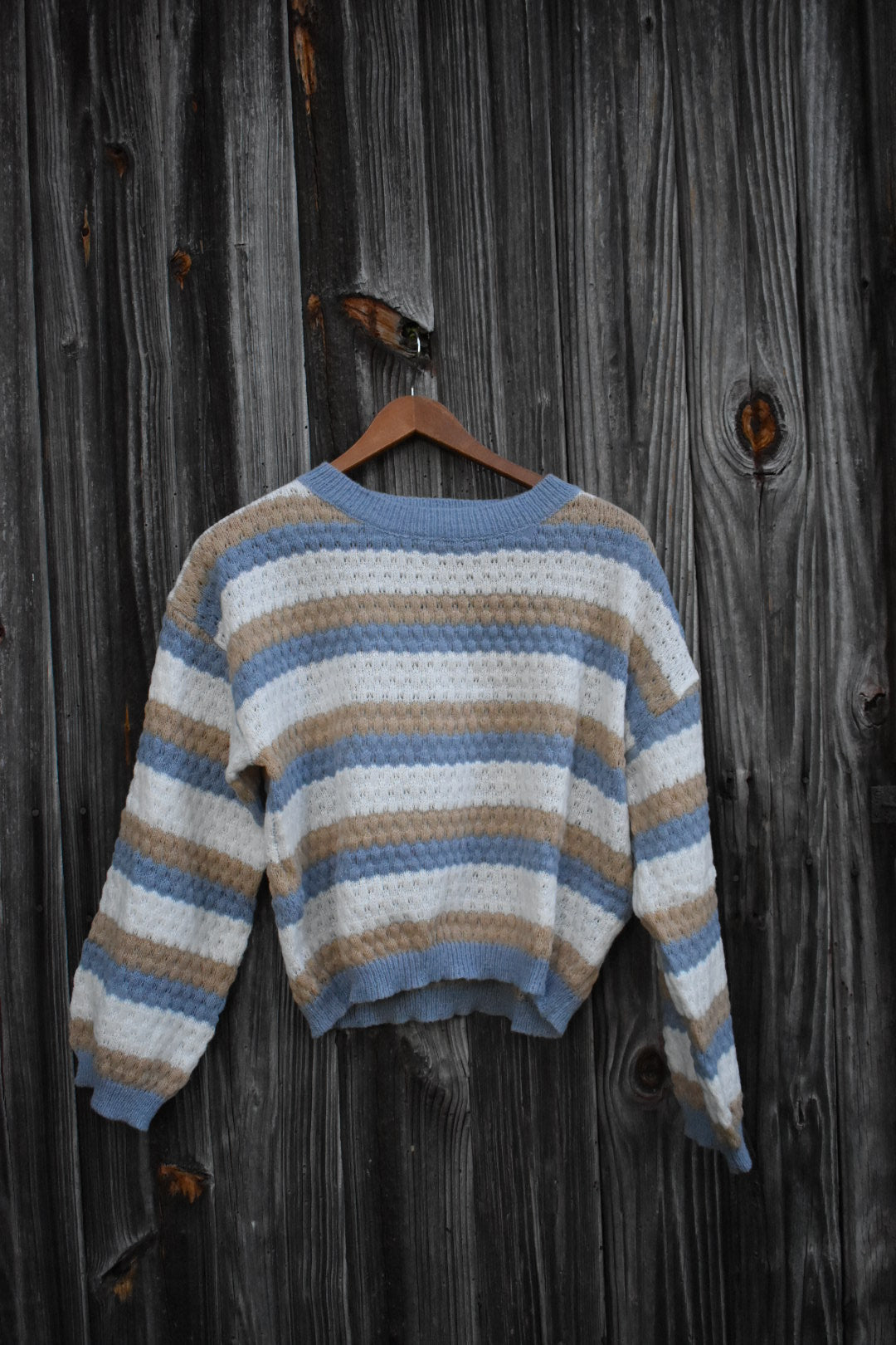 Moderner Damen-Sweater mit Oversize-Passform und Streifen für den Alltag