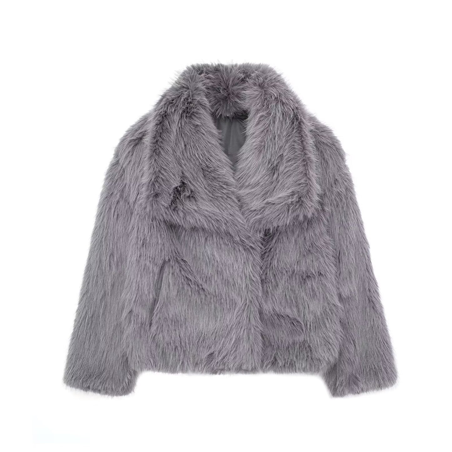 Modischer Warmer Mantel für Damen mit Eleganter Optik