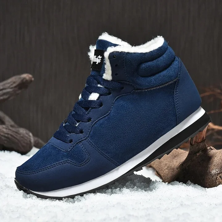 Herren Winterstiefel – Warm und Mit Hohem Schaf