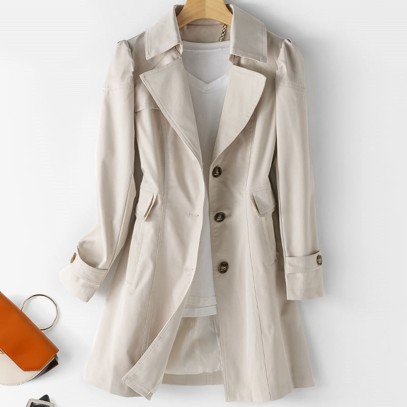 Schicker Midi-Trenchcoat für Damen – Ihr Perfekter Begleiter