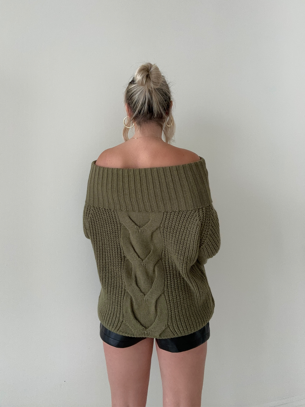 Damen Pullover mit Off-Shoulder Design – Perfekt für jeden Anlass