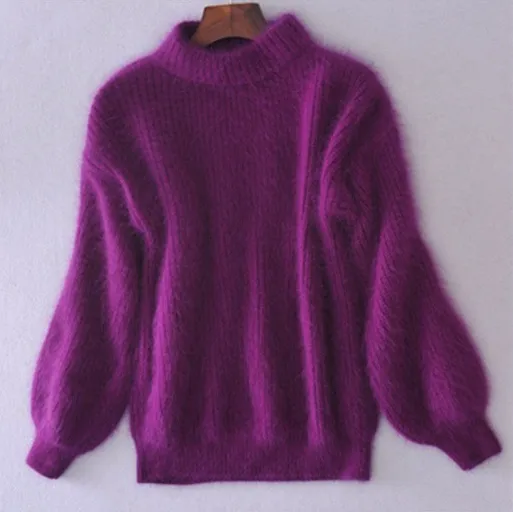 Vintage-Stil Pullover mit Lockerem Schnitt und Klassischem Look