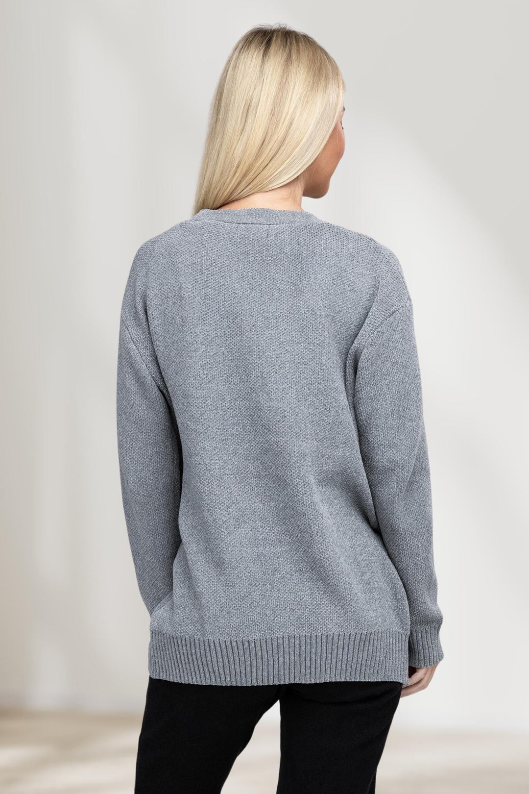 Damen-Cardigan mit Offener Front – Lässiger und Eleganter Stil