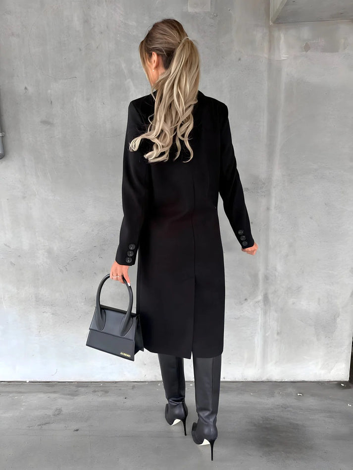 Klassischer Damen Herbst- und Wintermantel – Eleganz im Alltag