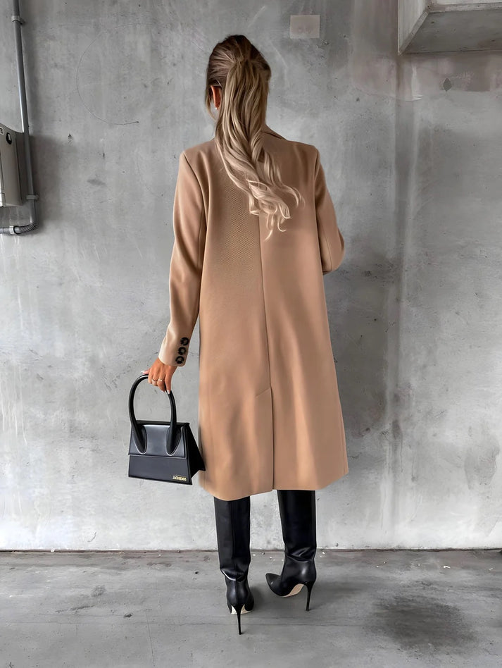 Klassischer Damen Herbst- und Wintermantel – Eleganz im Alltag