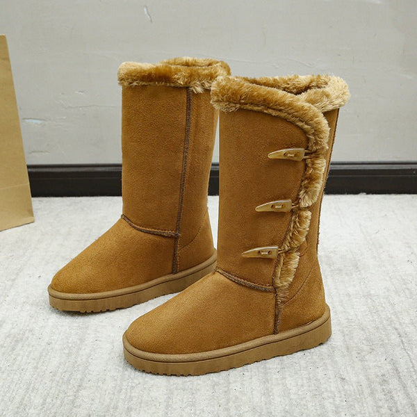 Elegante Winterstiefel mit Zeitgemäßem Look für Stilvolle Frauen