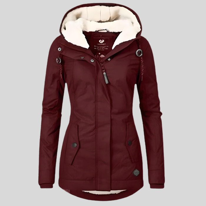 Warmer Langer Wintermantel für Frauen - Ideal bei Kältem Wetter