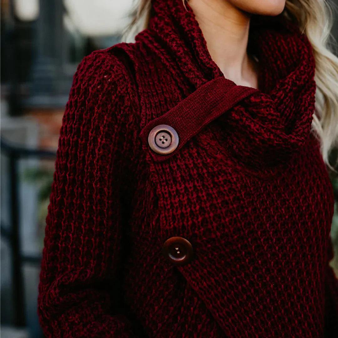 Trendiger Gestrickter Pullover für Komfort und Stil