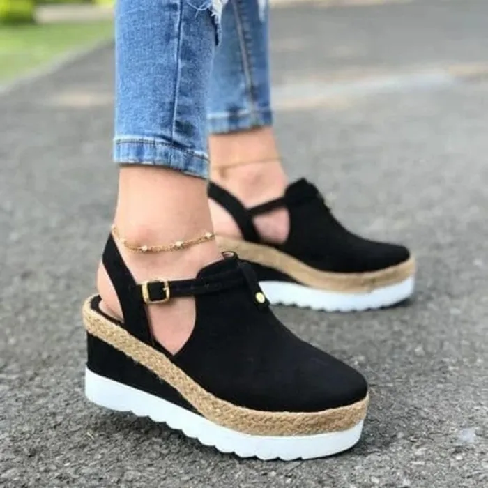 Modische Damen Keilsandalen – Ideal für Bequeme und Lässige Looks