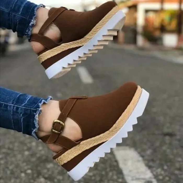 Modische Damen Keilsandalen – Ideal für Bequeme und Lässige Looks