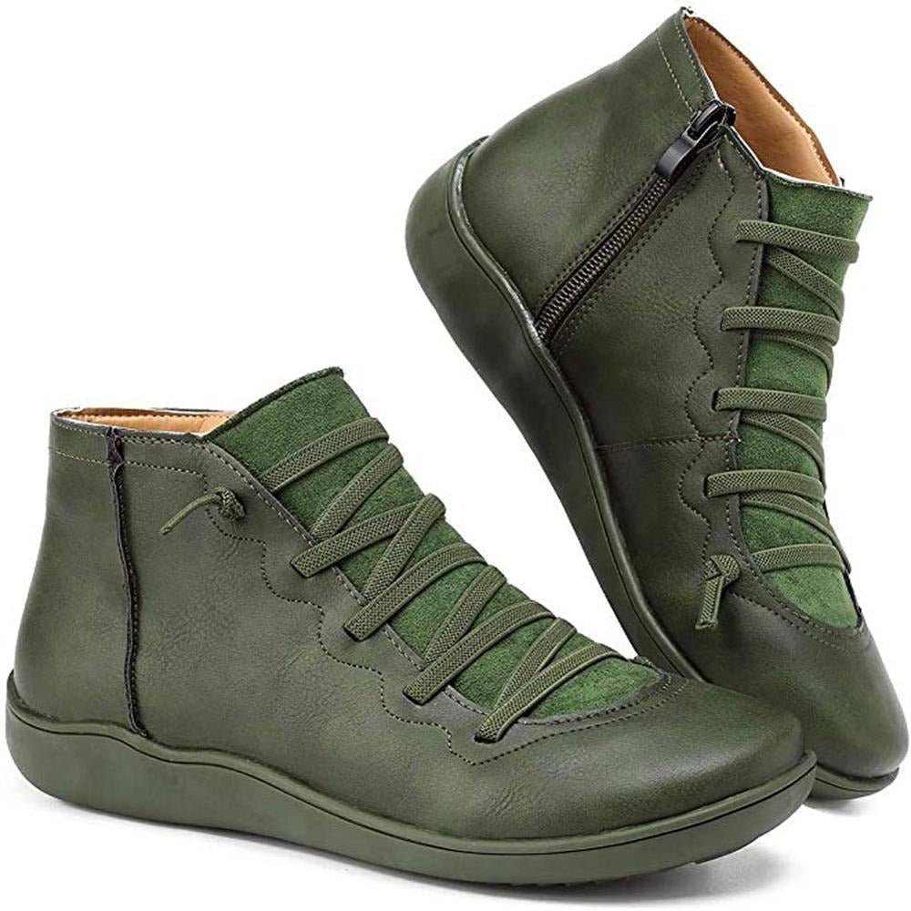 Stylische Kurzstiefel für Damen mit Modernem Schnür-Detail – Bequem und Modisch