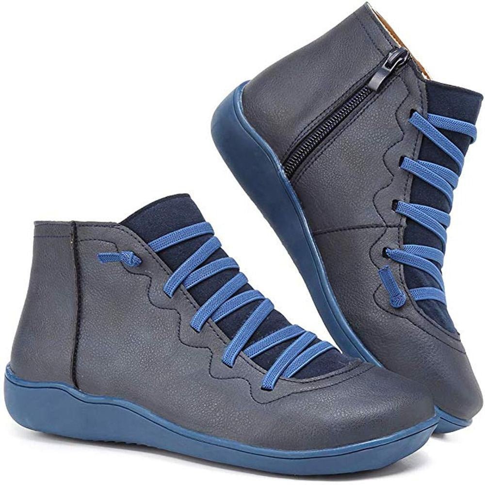 Stylische Kurzstiefel für Damen mit Modernem Schnür-Detail – Bequem und Modisch