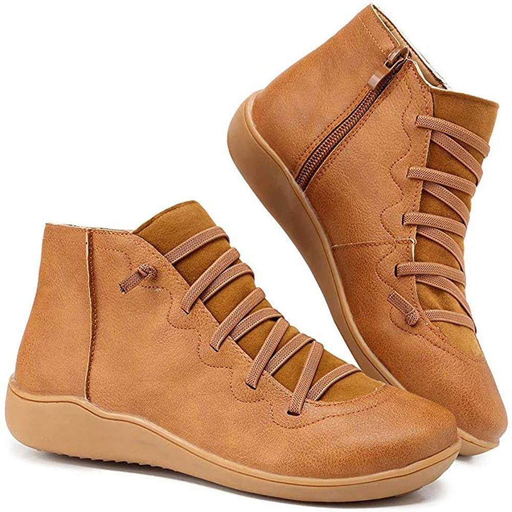 Stylische Kurzstiefel für Damen mit Modernem Schnür-Detail – Bequem und Modisch