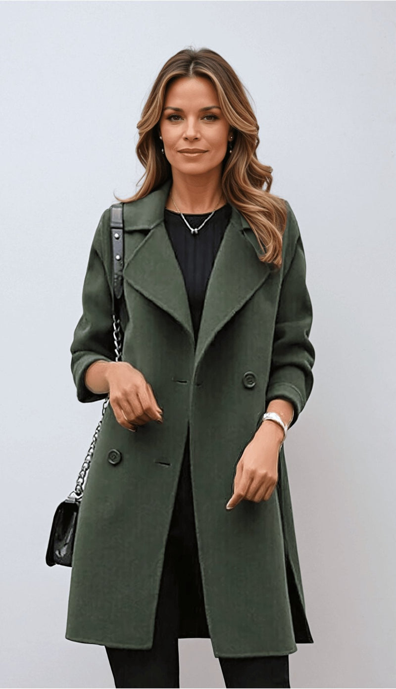 Klassischer und stilvoller Damenmantel – Perfekt für jeden Look