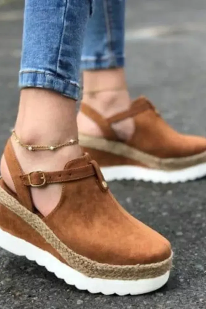 Modische Damen Keilsandalen – Ideal für Bequeme und Lässige Looks