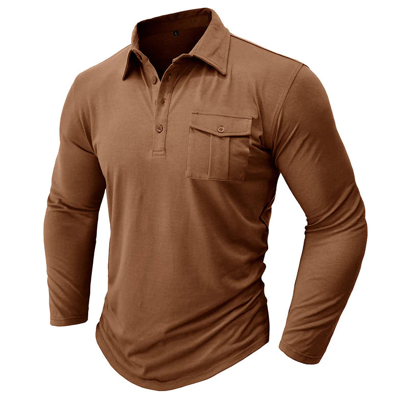 Taschenhemd Baumwolle Casual Shirt