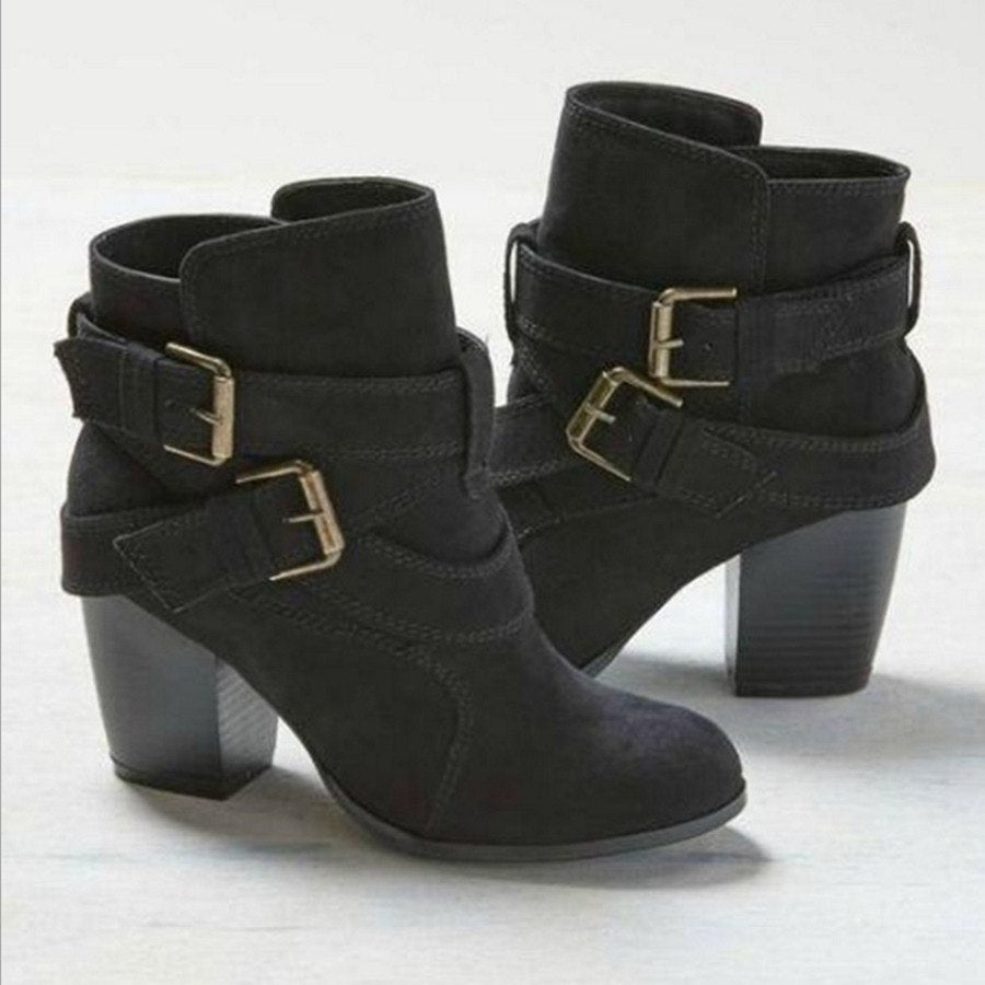 Trendige Mid-Heel Stiefeletten für Komfort und Stil