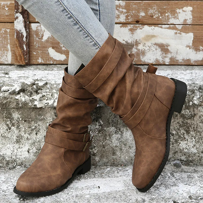 Bequeme Damenstiefel mit Stil – Perfekte Unterstützung für jeden Tag