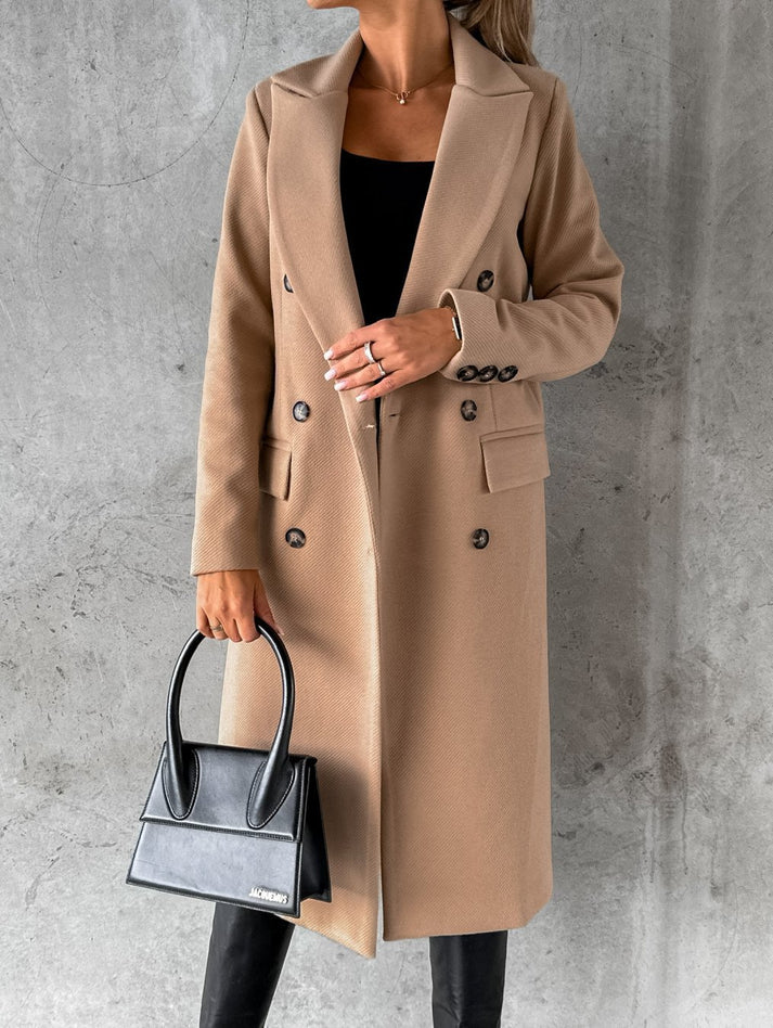 Klassischer Damen Herbst- und Wintermantel – Eleganz im Alltag
