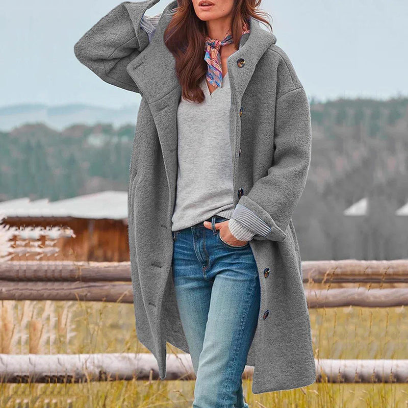 Warmer Wintermantel für Damen – Ideal für Elegante Winterlooks