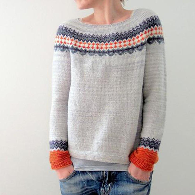 Fair Isle Pullover für Damen