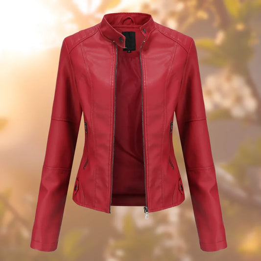 Stylische und einzigartige Lederjacke