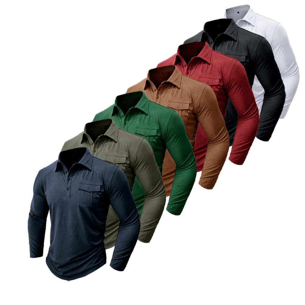 Taschenhemd Baumwolle Casual Shirt