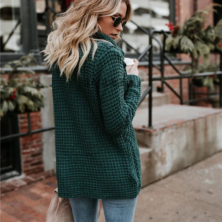 Trendiger Gestrickter Pullover für Komfort und Stil