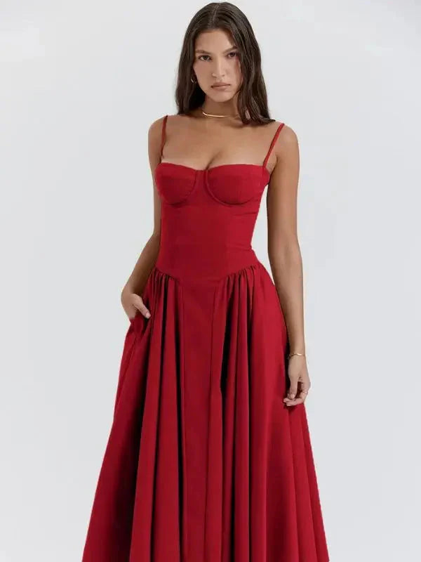 Kleid mit Blumenmuster für elegante Damen