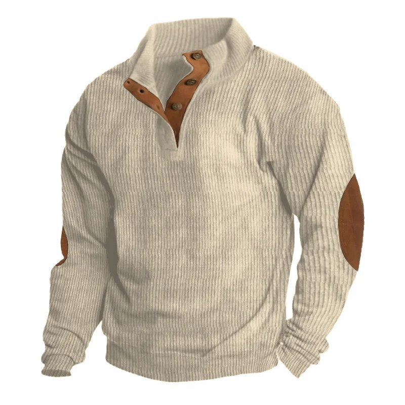 Outdoor-Lässiges Rollkragen-Langarm-Sweatshirt für Herren