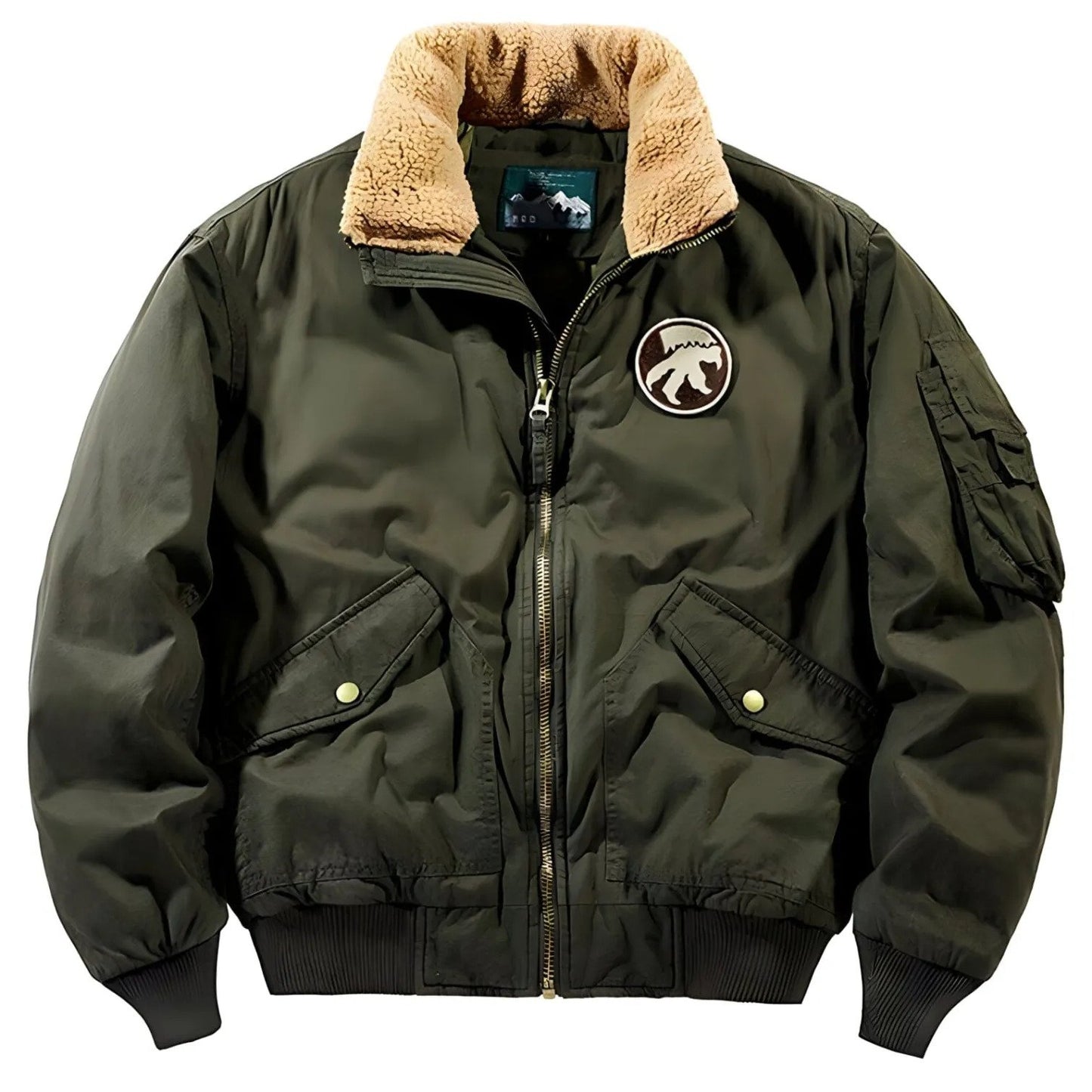 Vintage Militär-Tankjacke