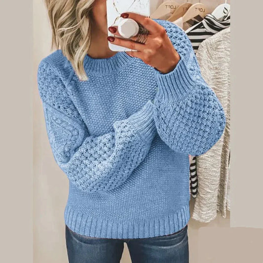 Weicher Pullover