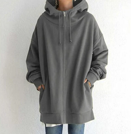 Hoodie mit Reißverschluss für Herbst/Winter