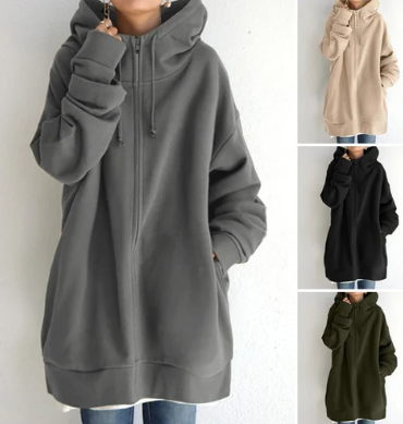 Hoodie mit Reißverschluss für Herbst/Winter