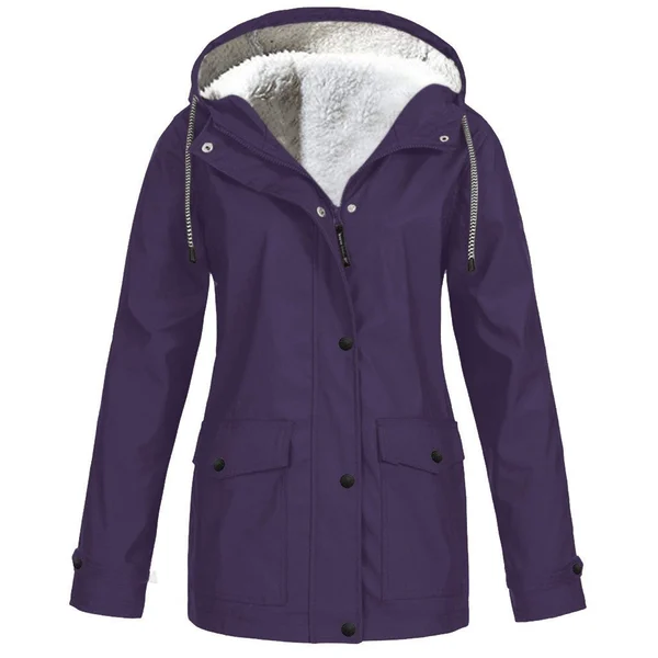 Winter-Fleecejacke für Damen Plus Outdoor-Bergsteigerbekleidung