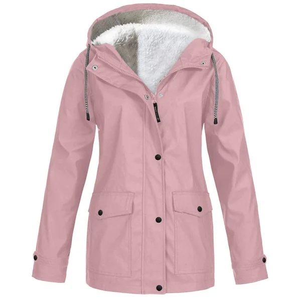 Winter-Fleecejacke für Damen Plus Outdoor-Bergsteigerbekleidung