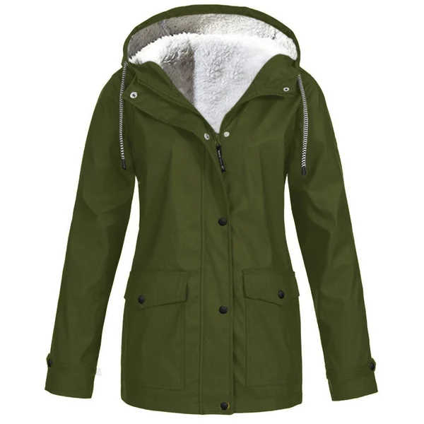 Winter-Fleecejacke für Damen Plus Outdoor-Bergsteigerbekleidung