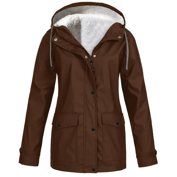 Winter-Fleecejacke für Damen Plus Outdoor-Bergsteigerbekleidung