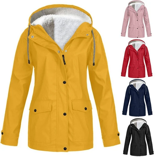 Winter-Fleecejacke für Damen Plus Outdoor-Bergsteigerbekleidung